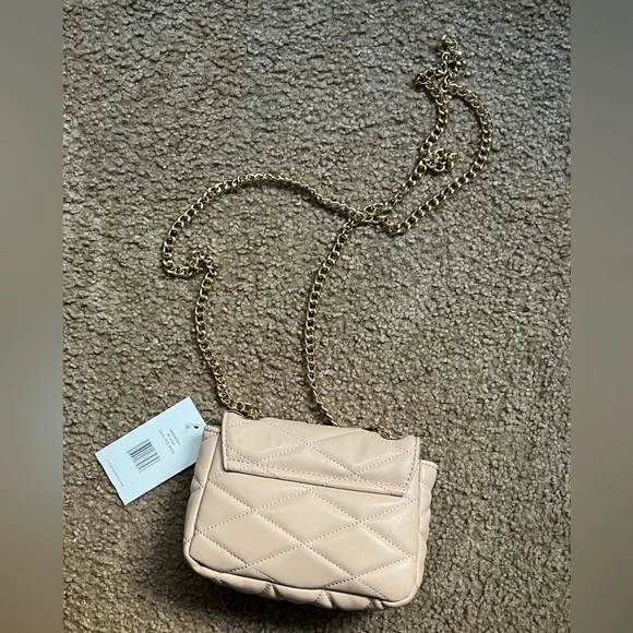 NWT Steve Madden Blush Quilted Crossbody Bag - Picture 8 of 9